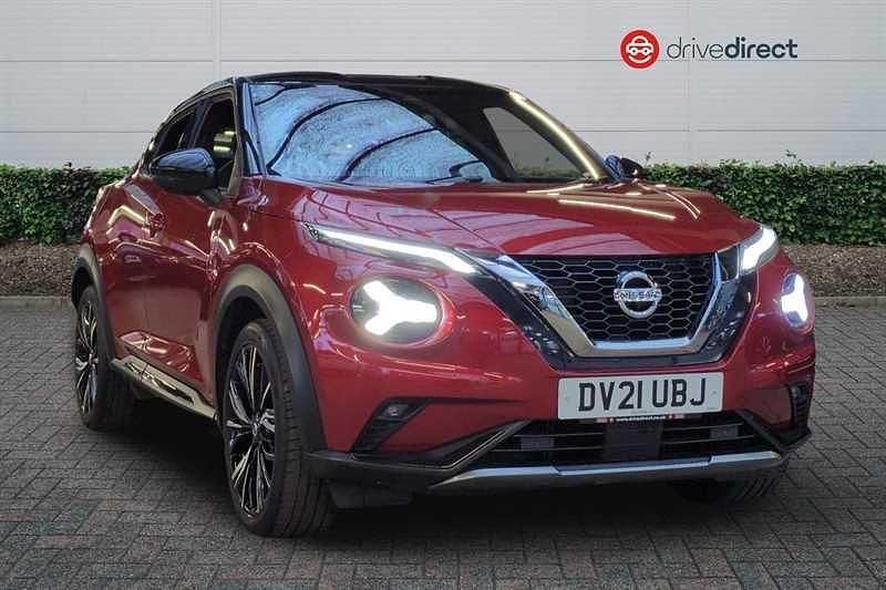 Used Nissan Juke Tekna+ 114 HP (83 kW) 2021 Red SUV