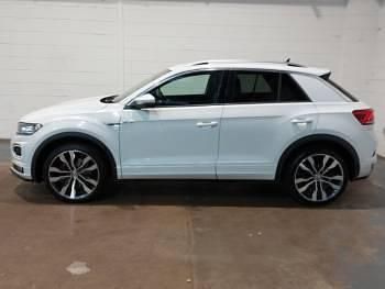 Used VW T-Roc R-line 150 HP (110 kW) 2020 White SUV