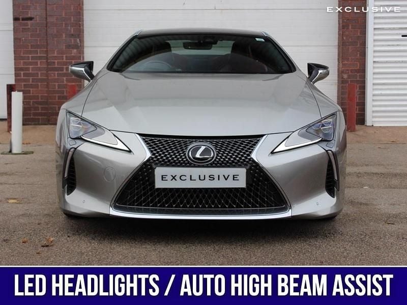 Used Lexus LC 500 Sport Line 477 HP (350 kW) 2018 Silver Coupe