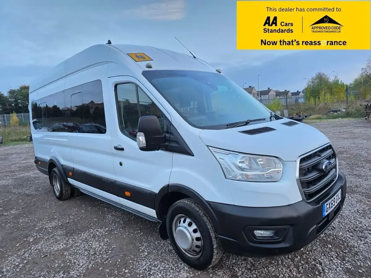 Begagnad Ford Transit Trend 170 HK (125 kW) 2019 Vit