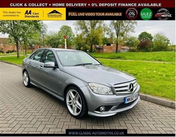Silver Used 2010 Mercedes C220 Sedan | £4,695 (A bit pricey) - Image 1/1
