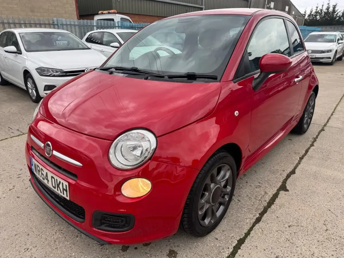 Używany Fiat 500 S 69 KM (50 kW) 2014 Czerwony Hatchback