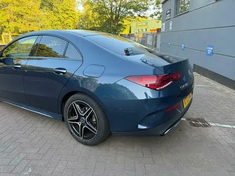 Used Mercedes CLA180 AMG Line Premium 2023 Blue Coupe