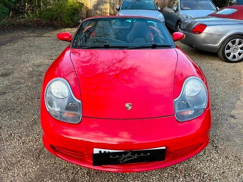 Used Porsche Boxster 2004 Red Cabriolet