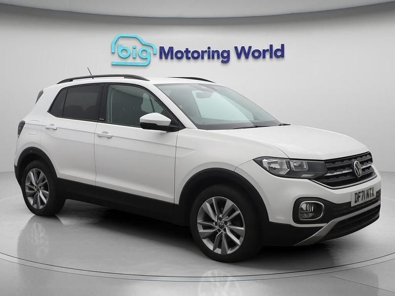 White Used 2022 VW T-Cross Active SUV | £16,700 (Fair price) - Image 1/4