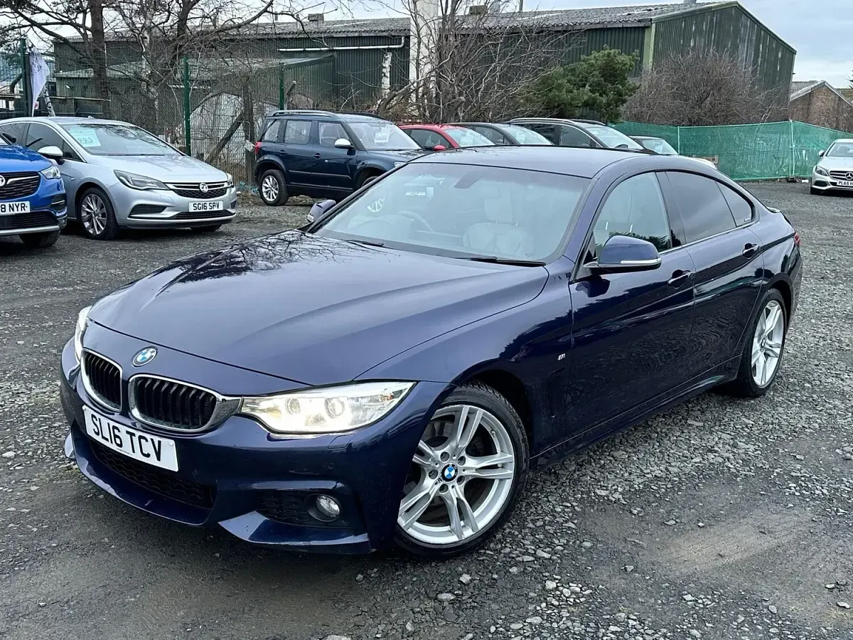 Begagnad BMW 430 Gran Coupé M Sport 2016 Blå Sportkupé