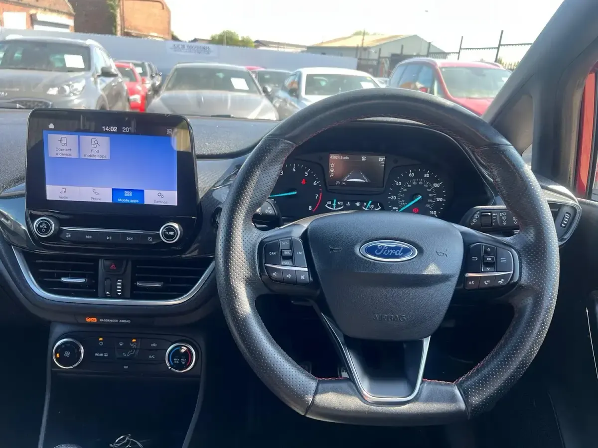 Used Ford Fiesta ST-Line 2019 Red Hatchback