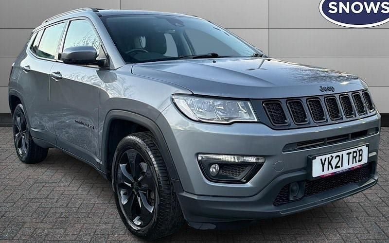Grey Used 2021 Jeep Compass Night Eagle SUV | £13,378 (Fair price) - Image 1/4