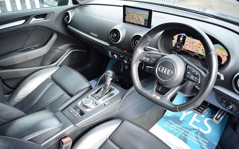 Used Audi S3 Sportback Black Edition 310 HP (228 kW) 2018 Grey Hatchback