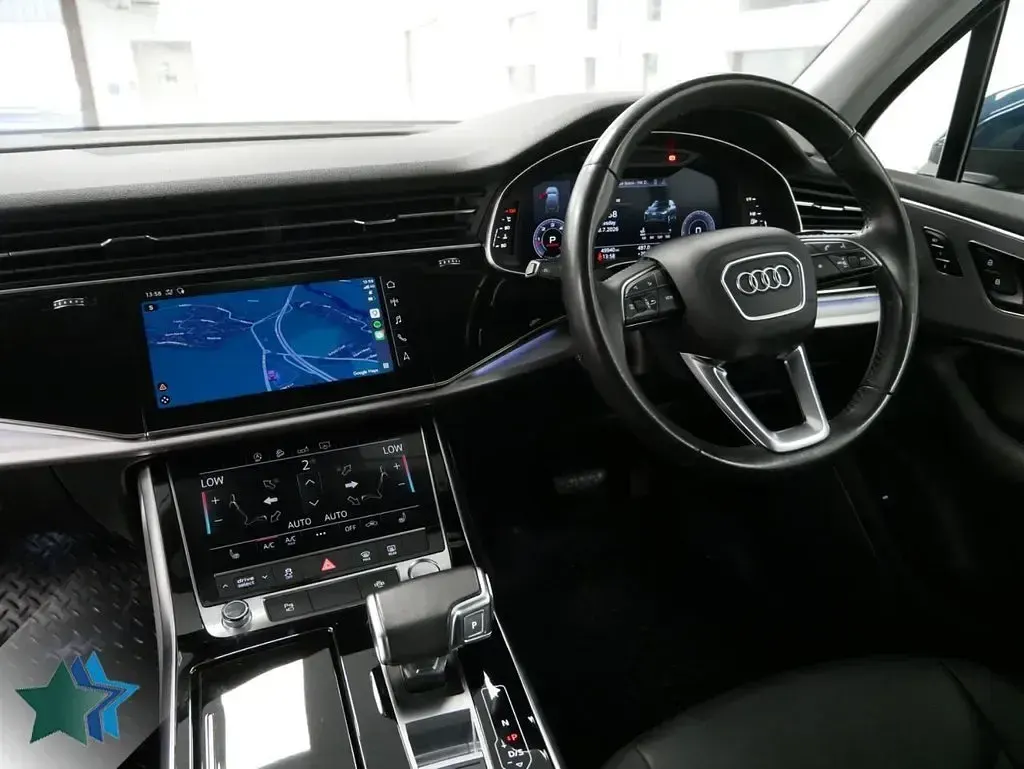Used Audi Q7 Sport 230 HP (169 kW) 2020 Blue SUV