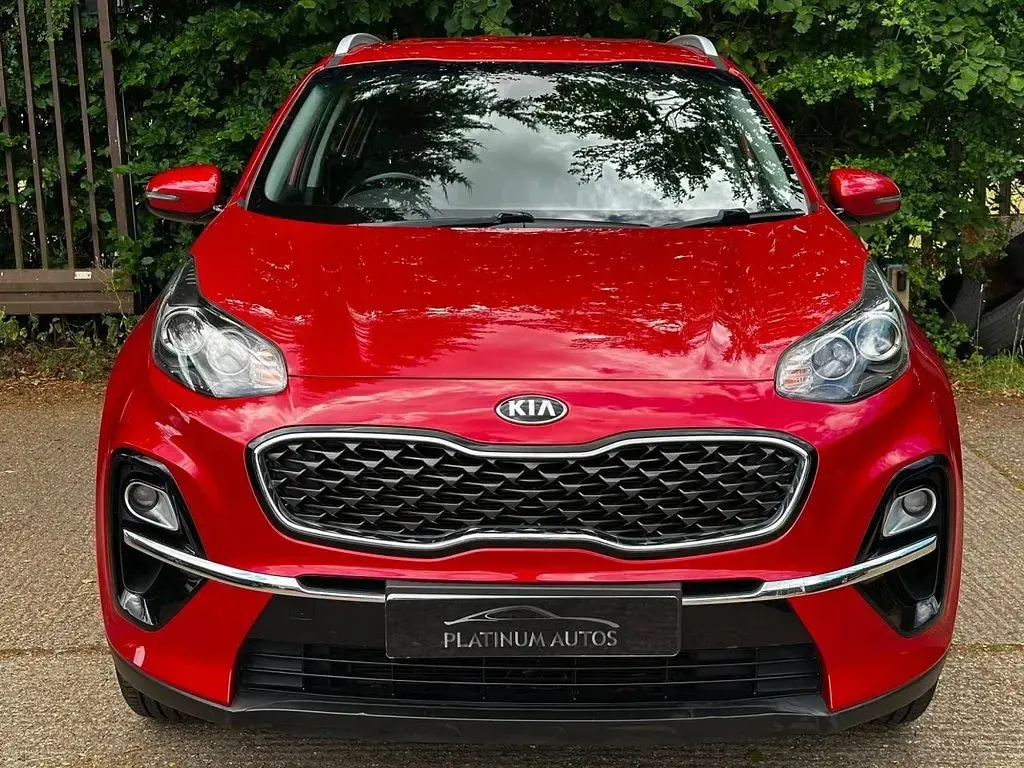 Used Kia Sportage 130 HP (95 kW) 2019 Red SUV