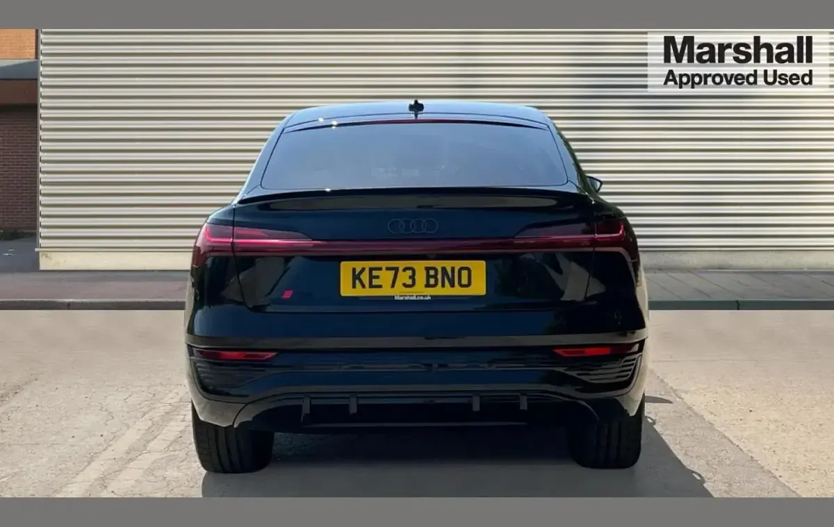 Used Audi Q8 e-tron Comfort 300 kW (408 HP) 2024 Black SUV