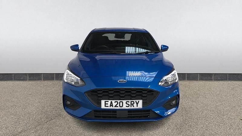 Used Ford Focus ST-Line 125 HP (91 kW) 2020 Blue Hatchback