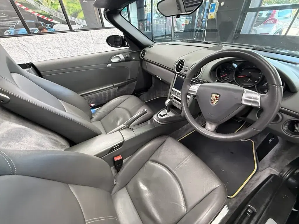 Used Porsche Boxster 245 HP (180 kW) 2007 Black Cabriolet