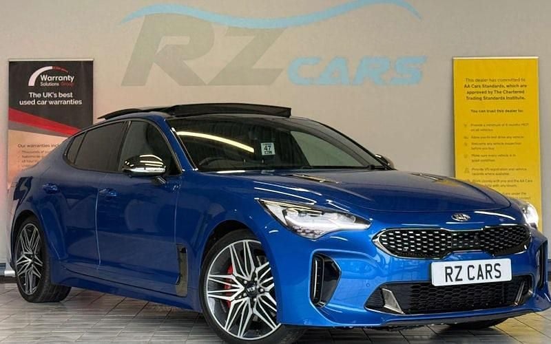 Used Kia Stinger GT 366 HP (269 kW) 2021 Blue Hatchback