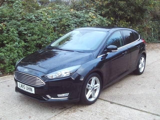 Black Used 2015 Ford Focus Titanium Hatchback | £4,995 (Super price) - Image 1/4