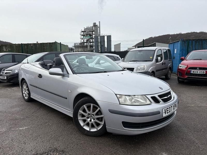 Used Saab 9-3 Cabriolet Linear 2007 Silver Cabriolet