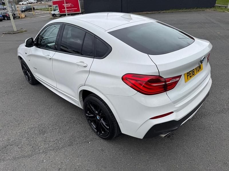 Used BMW X4 M Sport 190 HP (139 kW) 2018 White SUV
