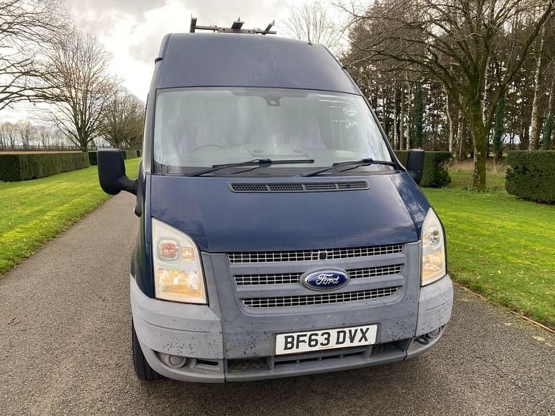 Used Ford Transit 125 HP (91 kW) 2013 Blue Van