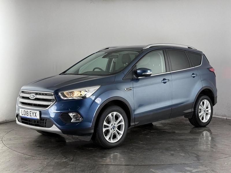 Used Ford Kuga Titanium 120 HP (88 kW) 2018 Blue SUV