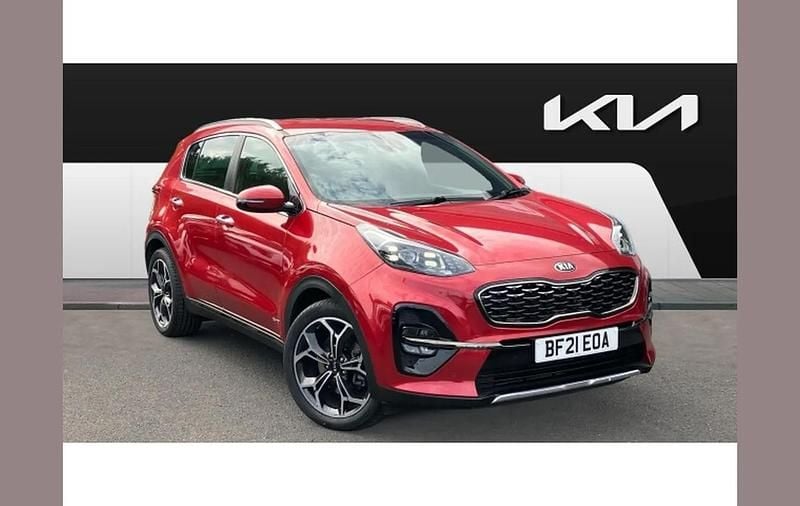 Red Used 2021 Kia Sportage GT-Line SUV | £19,657 (Good price) - Image 1/4