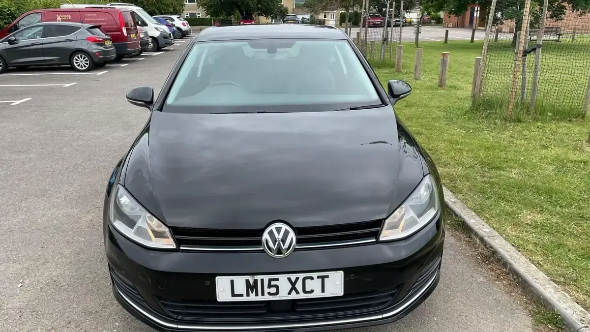 Used VW Golf VII GT 2015 Black Hatchback
