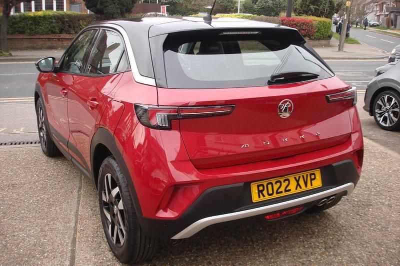 Used Vauxhall Mokka Edition 2022 Power red metallic under gloss black roof line SUV