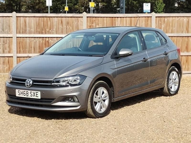 Grey Used 2018 VW Polo SE Hatchback | £10,700 (Good price) - Image 1/4