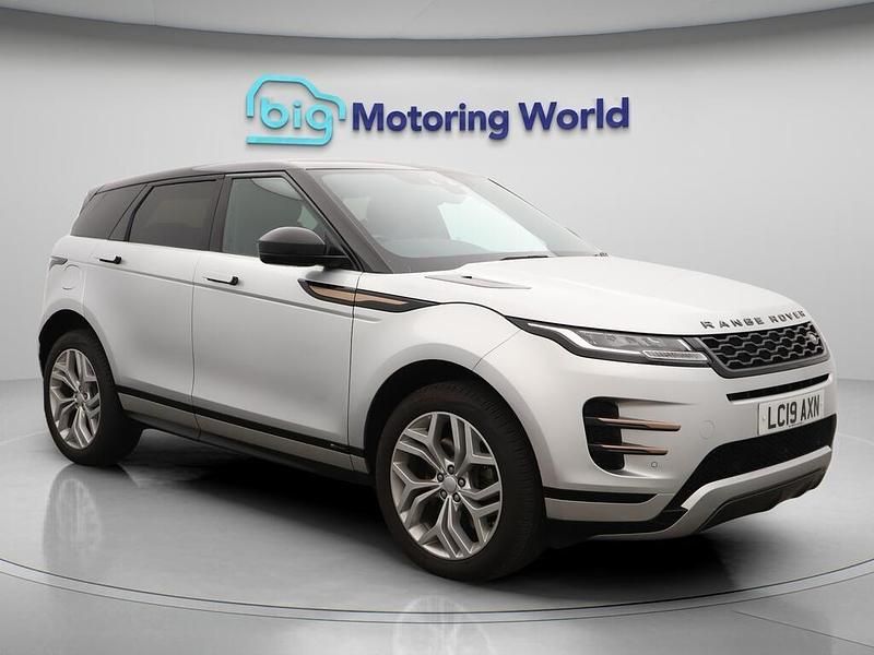 Silver Used 2019 Land Rover Range Rover evoque R-Dynamic Estate | £19,603 (Fair price) - Image 1/1
