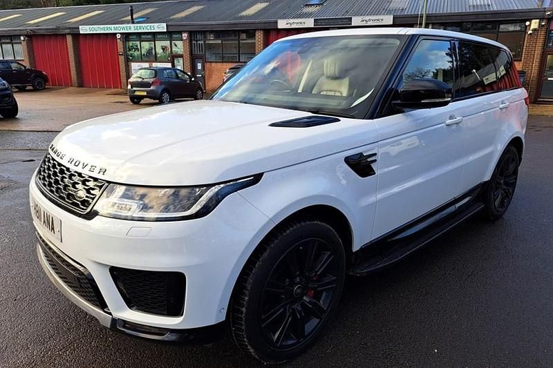 White Used 2021 Land Rover Range Rover Sport HSE SUV | £31,000 - Image 1/1