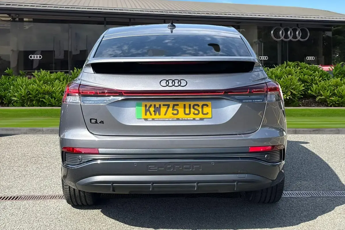 Used Audi Q4 Sportback e-tron Black Edition 82 kW (112 HP) 2026 Grey SUV
