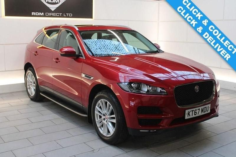 Used Jaguar F-Pace Portfolio 180 HP (132 kW) 2018 Red SUV