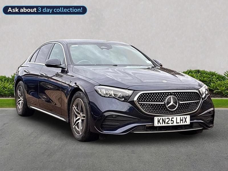 Blue Used 2025 Mercedes E200 AMG line Sedan | £42,999 - Image 1/4