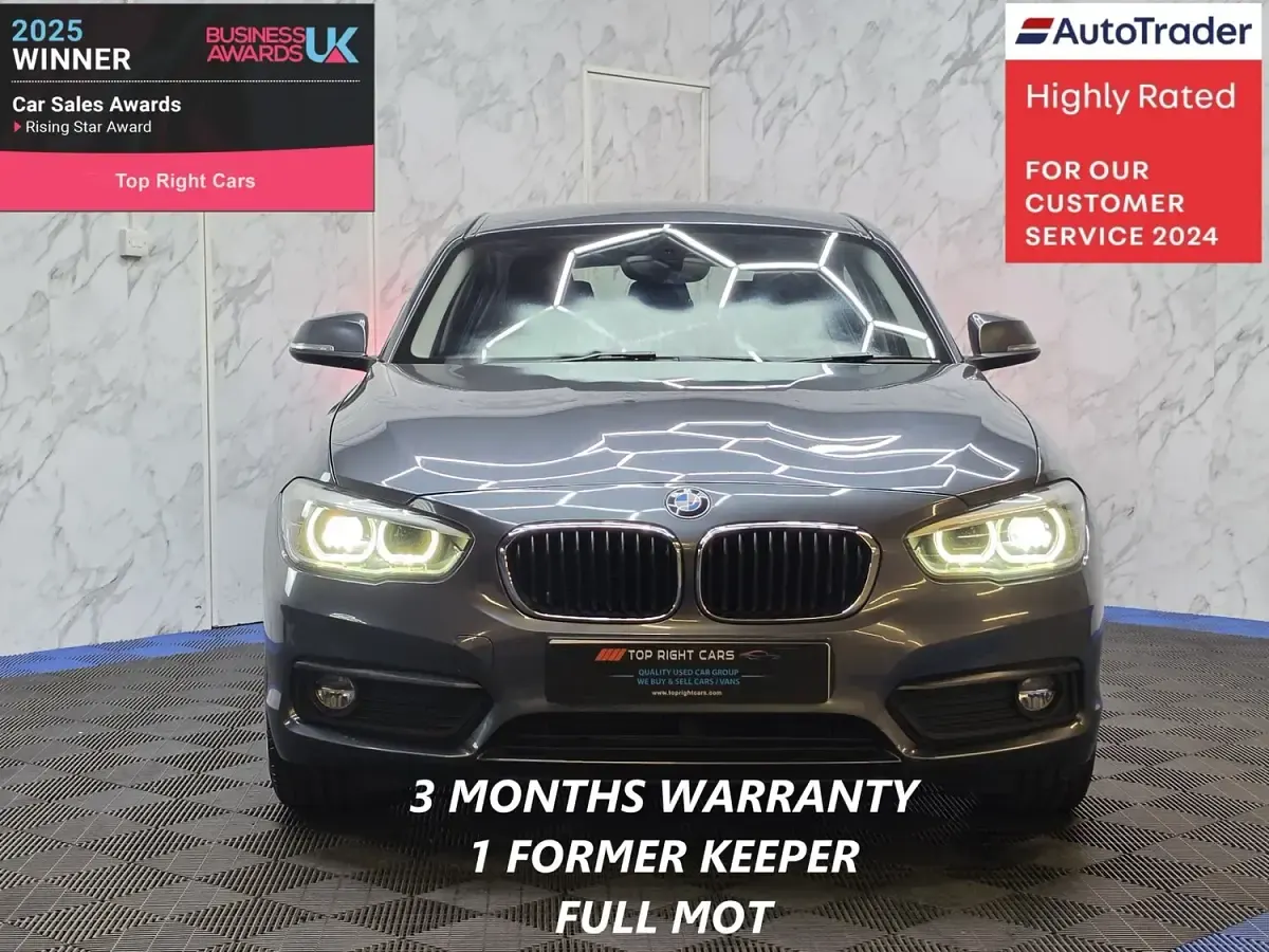 Used BMW 116 116 HP (85 kW) 2018 Grey Hatchback