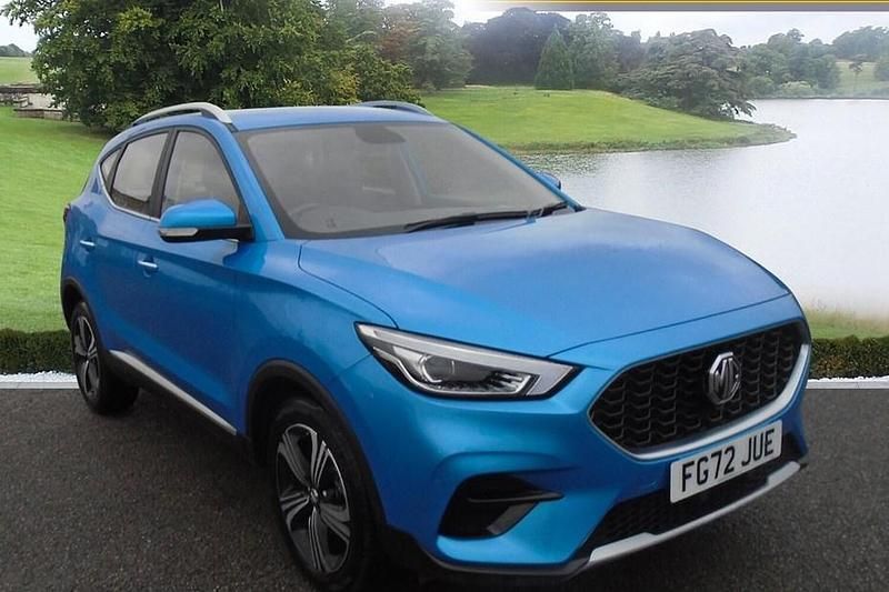 Used MG ZS Excite 106 HP (77 kW) 2022 Blue SUV