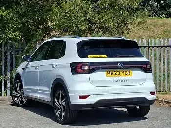 Used VW T-Cross R-line 110 HP (80 kW) 2023 White SUV