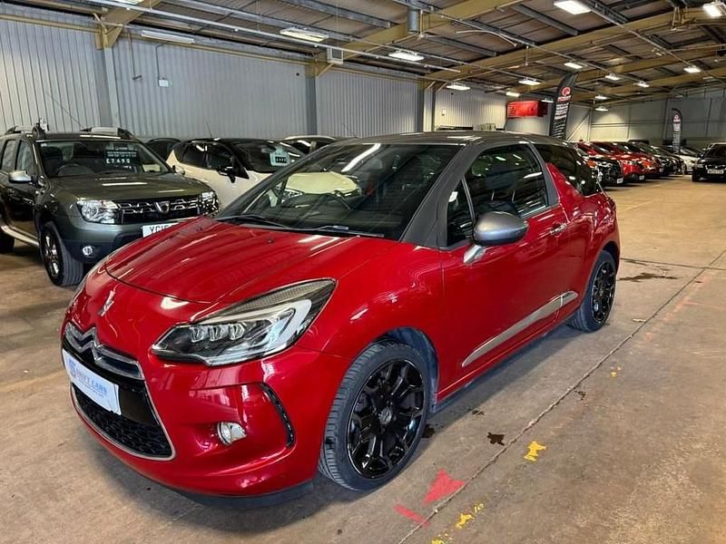 Used DS Automobiles DS3 DSport 120 HP (88 kW) 2016 Red Hatchback