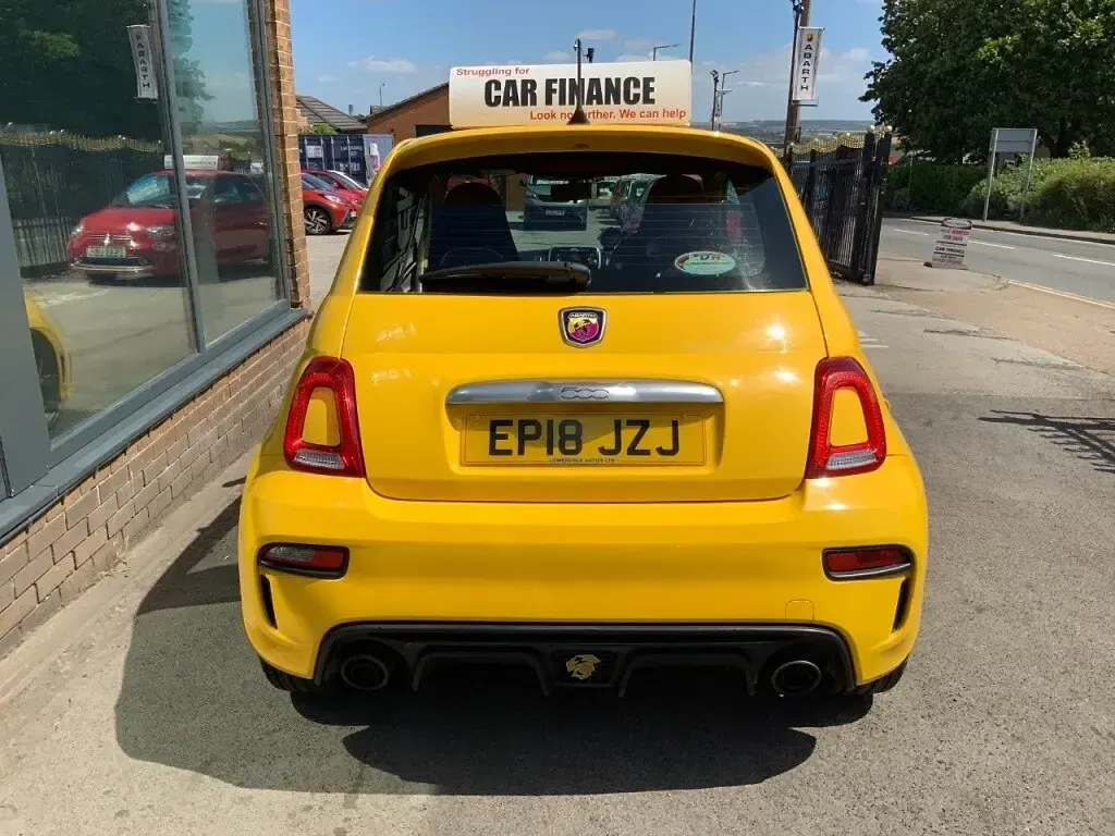 Used Abarth 595 2018 Yellow Hatchback