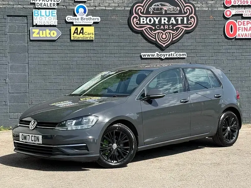 Used VW Golf VII SE 115 HP (84 kW) 2017 Grey Hatchback