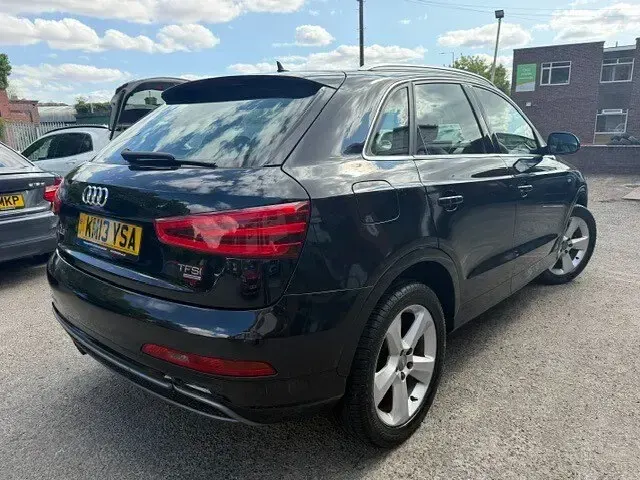 Used Audi Q3 S-Line 170 HP (125 kW) 2013 Black SUV