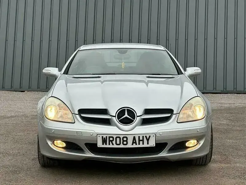 Begagnad Mercedes SLK280 2008 Silver Cab