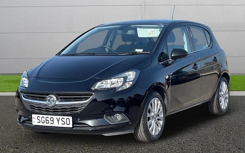 Used Vauxhall Corsa 90 HP (66 kW) 2019 Black Hatchback