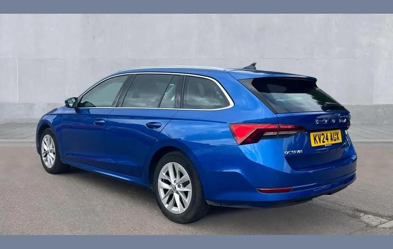 Used Skoda Octavia SE L 150 HP (110 kW) 2024 Blue Estate