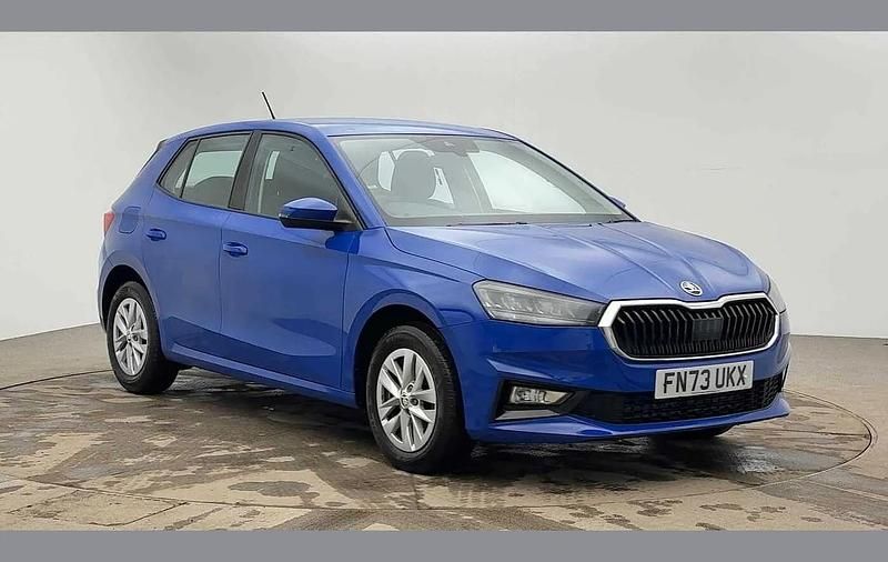 Used Skoda Fabia Comfort 108 HP (79 kW) 2023 Blue Hatchback
