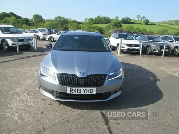 Used Skoda Superb SportLine 150 HP (110 kW) 2019 Grey Estate