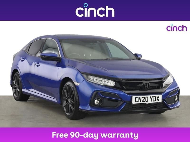 Blue Used 2020 Honda Civic SR Hatchback | £12,949 (Fair price) - Image 1/3