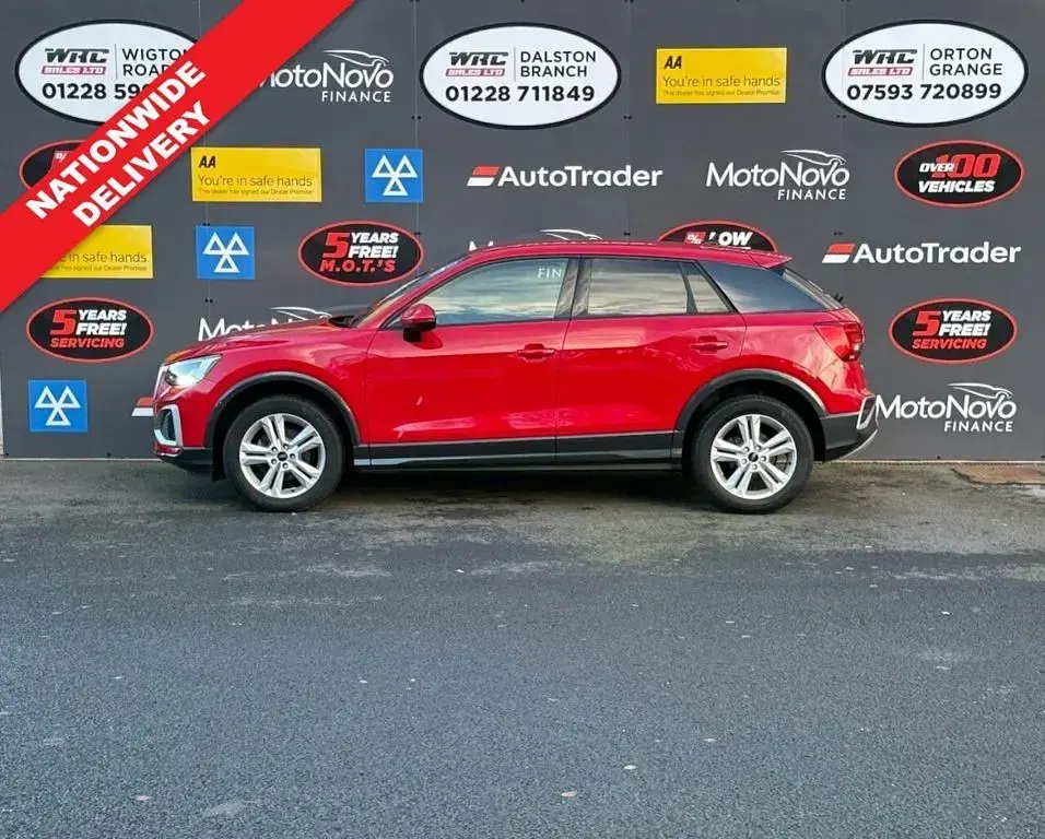 Used Audi Q2 Sport 110 HP (80 kW) 2022 Red SUV