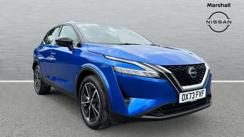 Blue Used 2024 Nissan Qashqai Tekna SUV | £24,121 (Expensive) - Image 1/4