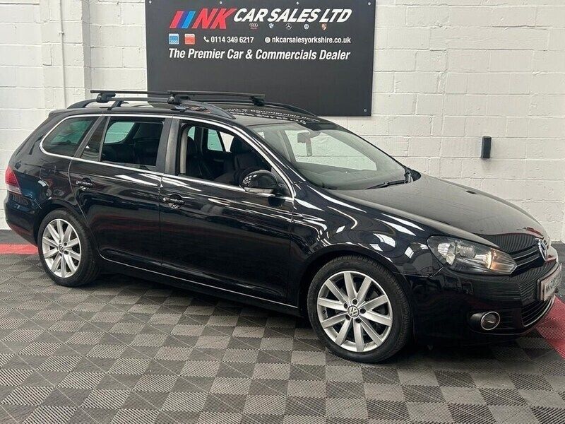 Black Used 2012 VW Golf VII Sportline Estate | £4,995 (Fair price) - Image 1/4