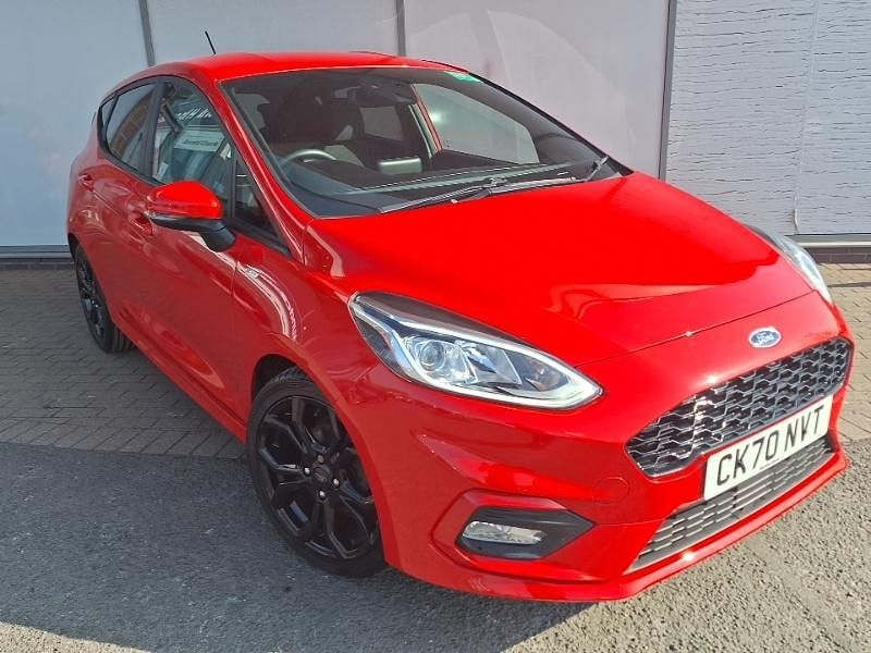 Used Ford Fiesta ST-Line 125 HP (91 kW) 2020 Red Hatchback
